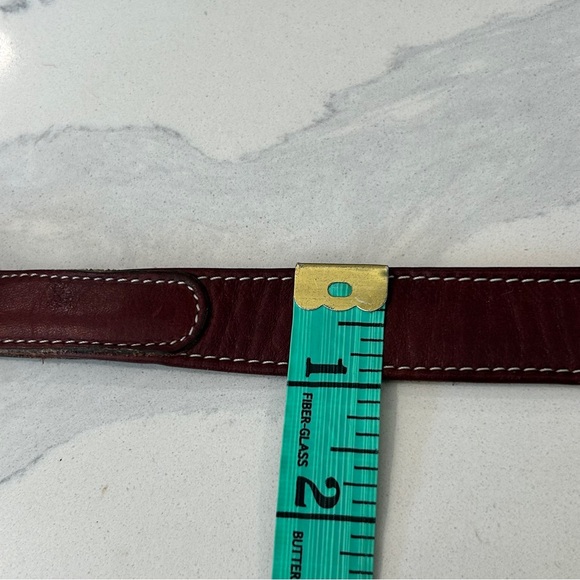 Roots All Leather Skinny Belt - Picture 6 of 6